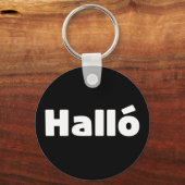 Hallo IJslandse Halló Sleutelhanger (Achterkant)