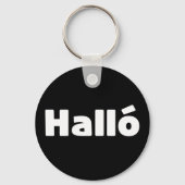 Hallo IJslandse Halló Sleutelhanger (Achterkant)