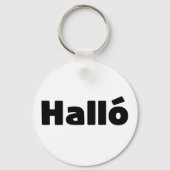 Hallo IJslandse Halló Sleutelhanger (Voorkant)