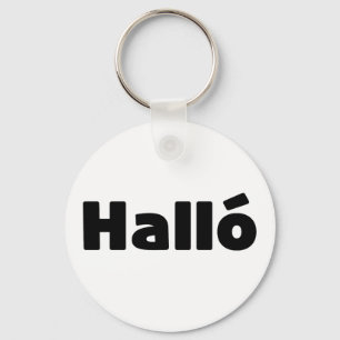 Hallo IJslandse Halló Sleutelhanger