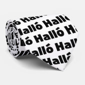 Hallo IJslandse Halló Stropdas (Opgerold)