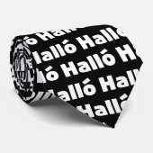 Hallo IJslandse Halló Stropdas (Opgerold)