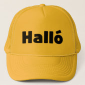 Hallo IJslandse Halló Trucker Pet (Voorkant)