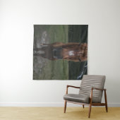 hallo IK BEN EEN HORSE Wandkleed (In Situ (horizontaal))