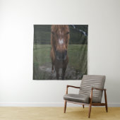 hallo IK BEN EEN HORSE Wandkleed (In situ)