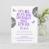 Hallo, ik ben het in mijn verjaardagsperiode kaart (Staand voorkant)