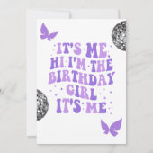 Hallo, ik ben het in mijn verjaardagsperiode kaart (Achterkant)