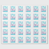 hallo ik ben hier nieuw cadeaupapier (Vlak)