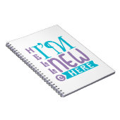Hallo, ik ben hier nieuw notitieboek (Rechterzijde)