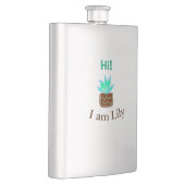 Hallo ik ben Lily cactus succulent voeg naam water Flacon (Rechts)