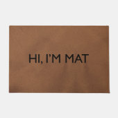 Hallo, ik ben Mat Funny Doormat (Voorkant)