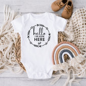 hallo ik ben New here Baby Announcement cadeau Bab Romper