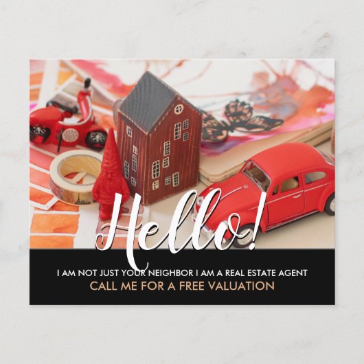 hallo ik ben niet je buuragent Fly Flyer (Voorkant)