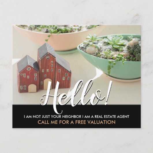 hallo ik ben niet je buuragent Fly Flyer (Voorkant)