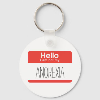hallo ik ben niet mijn Sleutelhanger Anorexia