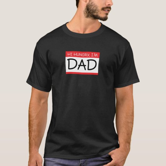 Hallo, ik ben papa Classic papa Joke Gift T-shirt (Voorkant)