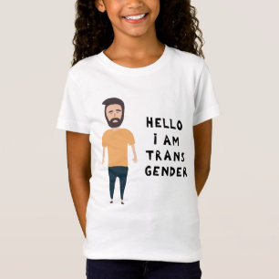 hallo ik ben transgender t-shirt