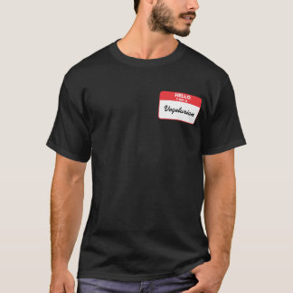 hallo ik ben vegetariër t-shirt