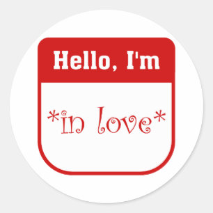 Hallo Ik ben verliefd op stickers