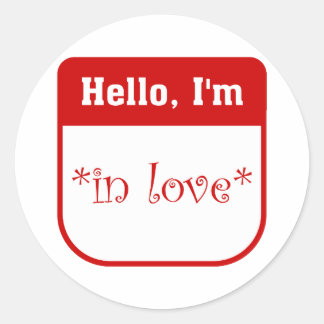 Hallo Ik ben verliefd op stickers