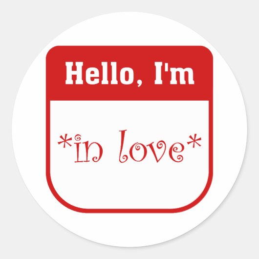 Hallo Ik ben verliefd op stickers (Voorkant)