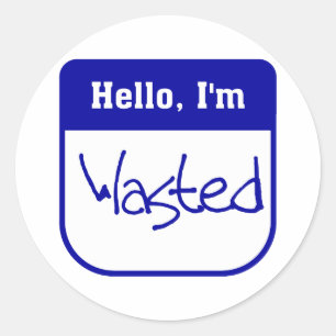 Hallo, ik ben verspilde sticker
