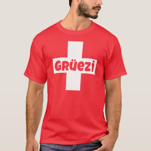 hallo ik ben Zwitsers Gruezi T-Shirt