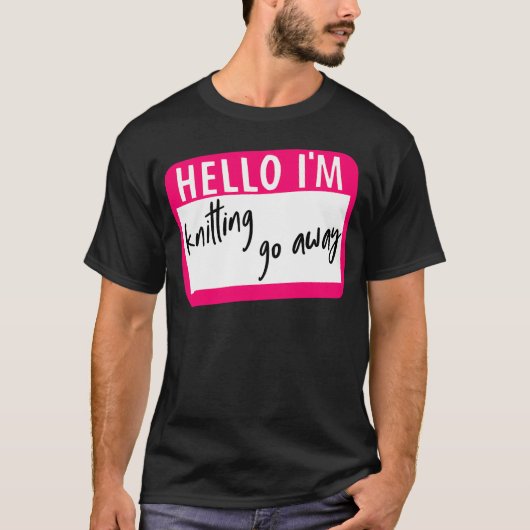 Hallo IK Brei Ga Weg T-shirt (Voorkant)
