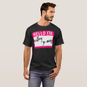 Hallo IK Brei Ga Weg T-shirt (Voorkant volledig)