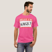 Hallo Ik heb honger T-shirt (Voorkant volledig)