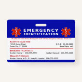 hallo ik heb huisdieren die op me wachten badge (Achterkant)