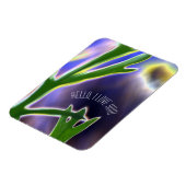 hallo "Ik hou van je" Flexibele fotomagneet Magneet (Linkerzijde)