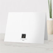 HALLO IK HOU VAN JOU KAART (Achterkant)