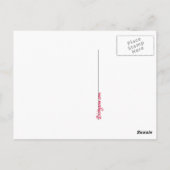 hallo, ik hou van U Monster Briefkaart (Achterkant)