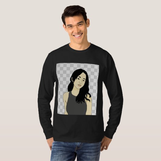 Hallo, ik verkoop kleding met mijn eigen design, m t-shirt (Voorkant volledig)