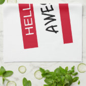 hallo Im Geweldige Theedoek (Gevouwen)