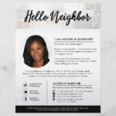 Hallo Inleiding van buurmakelaar Flyer (Voorkant)