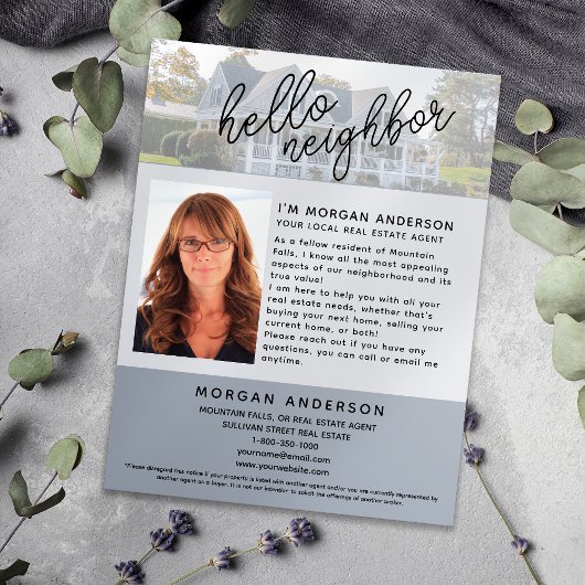 hallo Inleiding voor de marketing van onroerend go Flyer