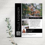 hallo Inleiding voor de marketing van onroerend go Flyer<br><div class="desc">Vergroot uw merkbekendheid en genereer nieuwe aanknopingspunten met deze HALLO NEIGHBOR-flyer voor de verkoop van onroerend goed. Het moderne ontwerp zal het oog van uw potentiële klanten oogsten en hen laten weten dat u de vriendelijke,  goed geïnformeerde makelaar bent die hun buurt goed begrijpt.</div>
