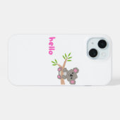 hallo iPhone 15 case (Achterkant horizontaal)