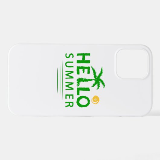 hallo iPhone hoesje (Achterkant horizontaal)