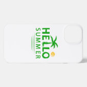 hallo iPhone hoesje (Achterkant horizontaal)