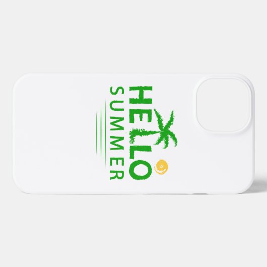 hallo iPhone hoesje (Achterkant horizontaal)