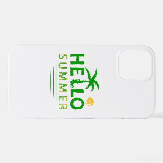 hallo iPhone hoesje (Achterkant horizontaal)