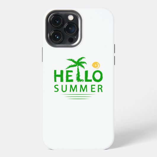 hallo iPhone hoesje (Achterkant)