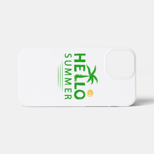 hallo iPhone hoesje (Achterkant horizontaal)