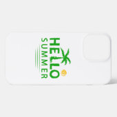 hallo iPhone hoesje (Achterkant horizontaal)