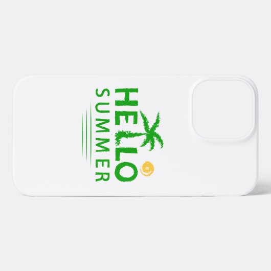 hallo iPhone hoesje (Achterkant horizontaal)