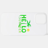 hallo iPhone hoesje (Achterkant horizontaal)