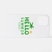 hallo iPhone hoesje (Achterkant horizontaal)